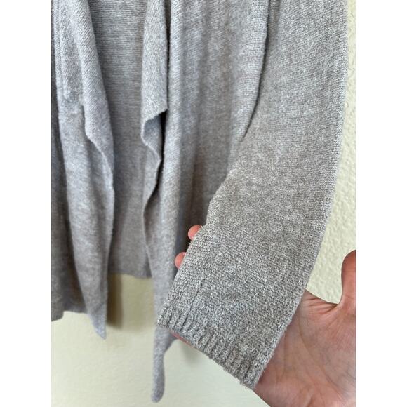 NEW Barefoot Dream CozyChic Lite Girl's Calypso Cardigan Wrap Sweater 12/14 Gray - Picture 4 of 7